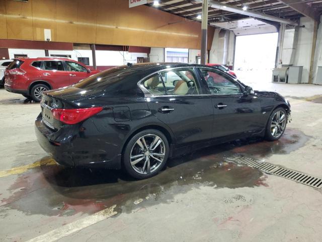 JN1BV7AR1FM410990 - 2015 INFINITI Q50 BASE BLACK photo 3