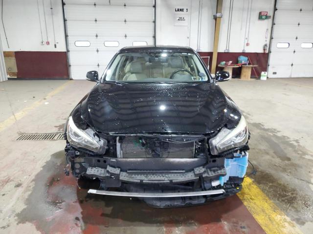 JN1BV7AR1FM410990 - 2015 INFINITI Q50 BASE BLACK photo 5