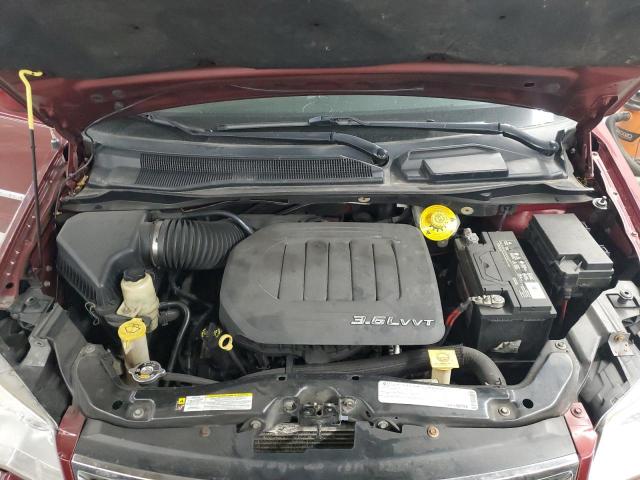 2C4RC1BG3GR186857 - 2016 CHRYSLER TOWN & COU TOURING 勃艮第红 照片 12