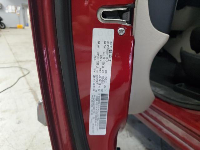 2C4RC1BG3GR186857 - 2016 CHRYSLER TOWN & COU TOURING 勃艮第红 照片 13