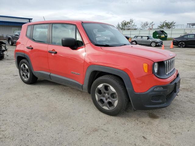 ZACCJAAT7FPB91668 - 2015 JEEP RENEGADE SPORT RED photo 4