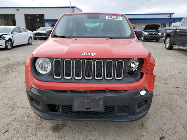 ZACCJAAT7FPB91668 - 2015 JEEP RENEGADE SPORT RED photo 5