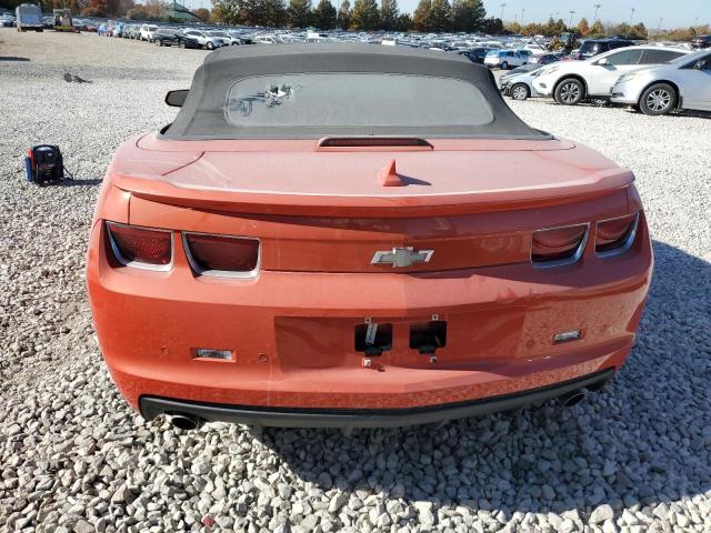 2G1FB3D35C9175325 - 2012 CHEVROLET CAMARO LT 橙色 照片 6