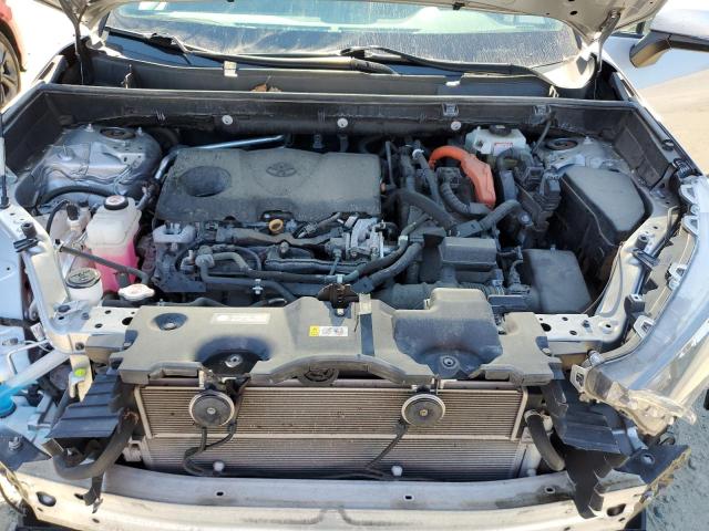 4T3MWRFV5MU019927 - 2021 TOYOTA RAV4 LE 银色 照片 12