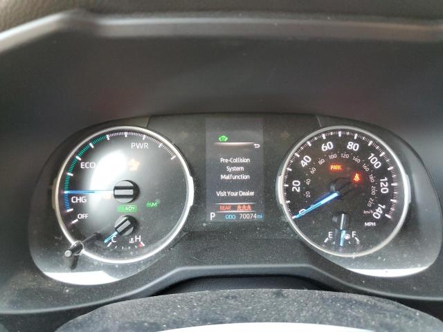 4T3MWRFV5MU019927 - 2021 TOYOTA RAV4 LE 银色 照片 9