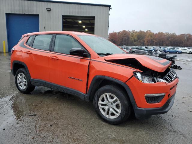 3C4NJDAB5JT344776 - 2018 JEEP COMPASS SPORT Orange Foto 4
