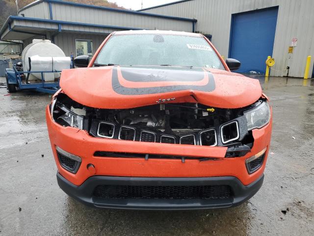 3C4NJDAB5JT344776 - 2018 JEEP COMPASS SPORT Orange Foto 5