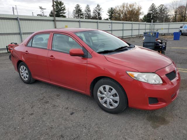 2T1BU4EE4AC345077 - 2010 TOYOTA COROLLA BASE RED photo 4
