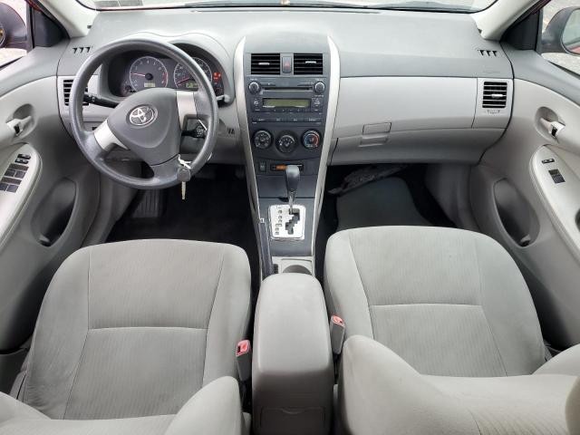 2T1BU4EE4AC345077 - 2010 TOYOTA COROLLA BASE RED photo 8