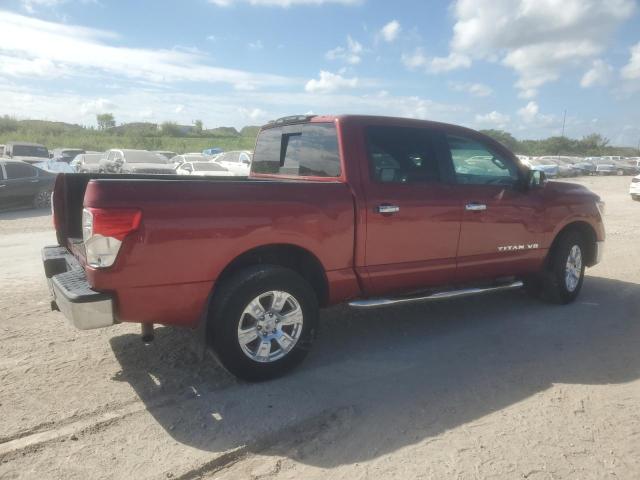 1N6AA1EJ4JN534595 - 2018 NISSAN TITAN S 红色 照片 3