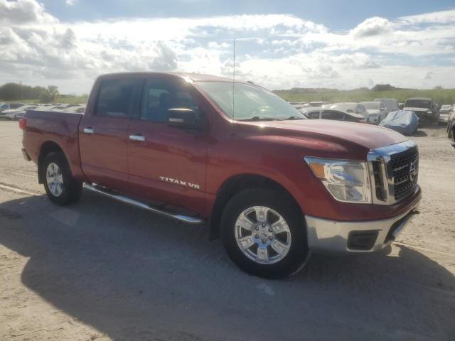 1N6AA1EJ4JN534595 - 2018 NISSAN TITAN S 红色 照片 4