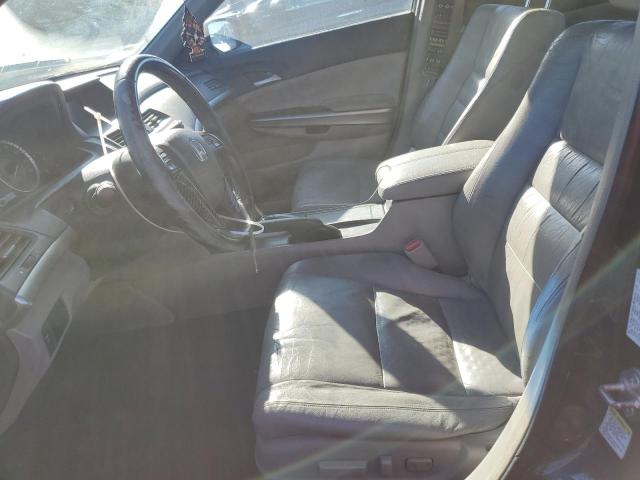 JHMCP26818C039092 - 2008 HONDA ACCORD EXL BLUE photo 7