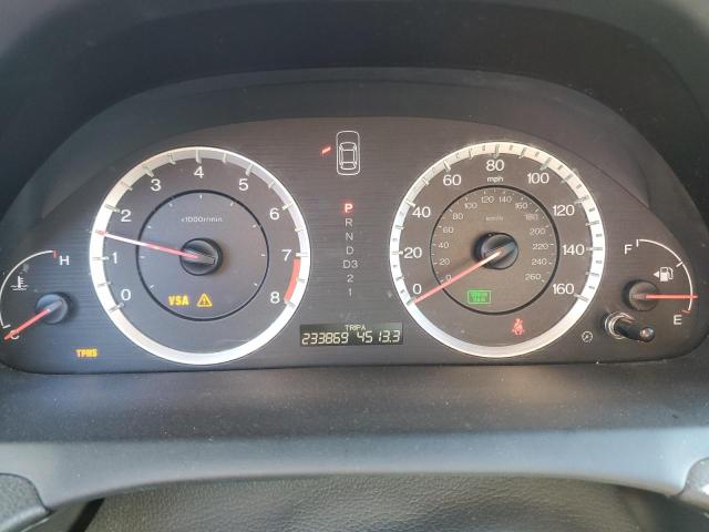 JHMCP26818C039092 - 2008 HONDA ACCORD EXL BLUE photo 9