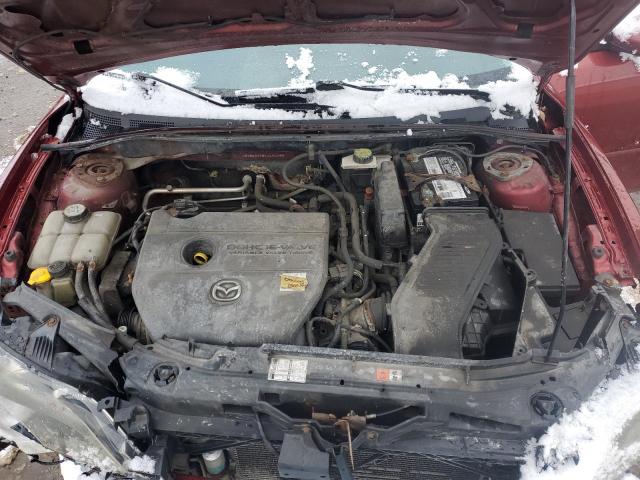 JM1BK32F991230598 - 2009 MAZDA 3 I MAROON photo 11