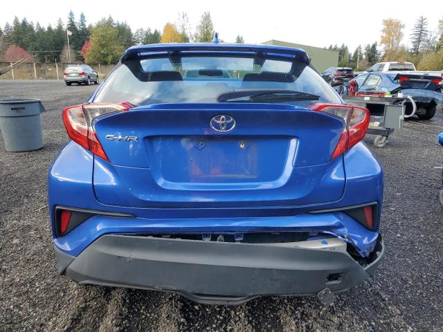 NMTKHMBX4JR016153 - 2018 TOYOTA C-HR XLE BLUE photo 6