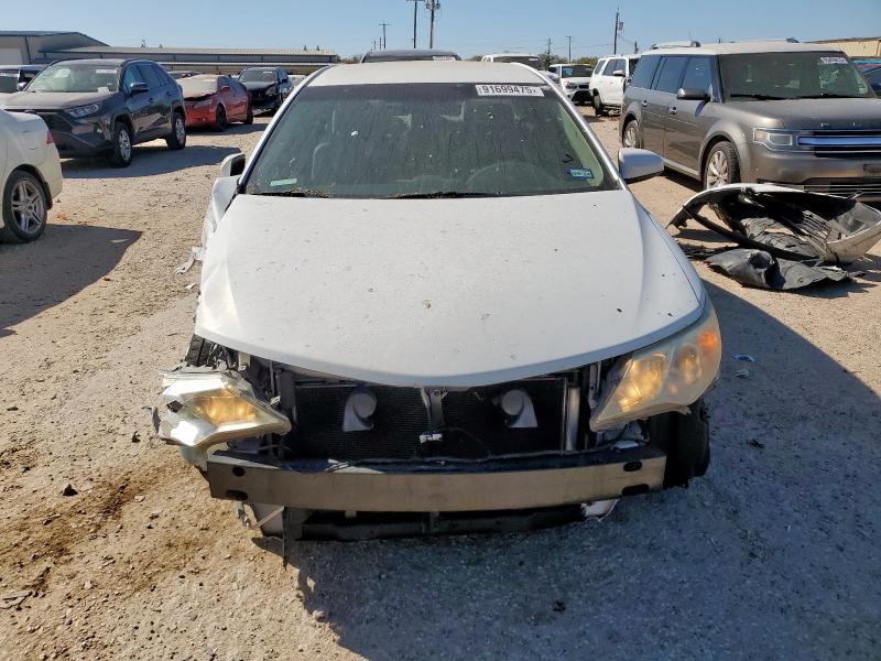 4T4BF1FK7DR331583 - 2013 TOYOTA CAMRY L WHITE photo 5