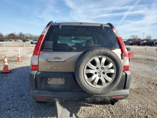 JHLRD78896C032597 - 2006 HONDA CR-V EX BEIGE photo 6