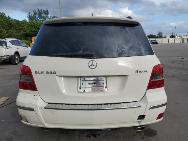 WDCGG8HB3AF371175 - 2010 MERCEDES-BENZ GLK 350 4MATIC WHITE photo 6