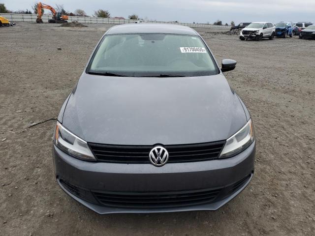 3VWDX7AJ5CM014505 - 2012 VOLKSWAGEN JETTA SE BLUE photo 5