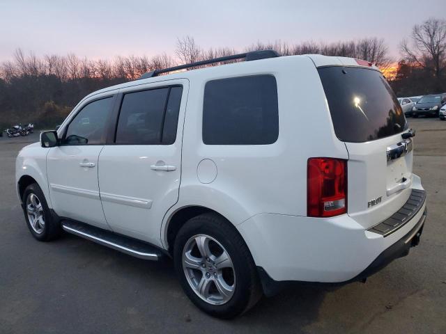 5FNYF3H52DB032507 - 2013 HONDA PILOT EXL Սպիտակ լուսանկար 2