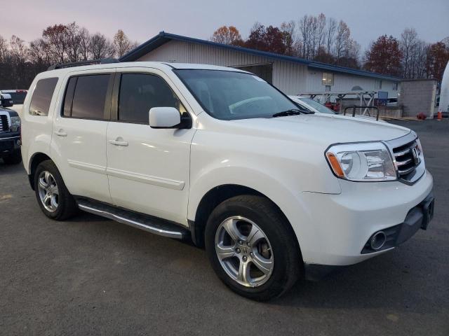 5FNYF3H52DB032507 - 2013 HONDA PILOT EXL Սպիտակ լուսանկար 4