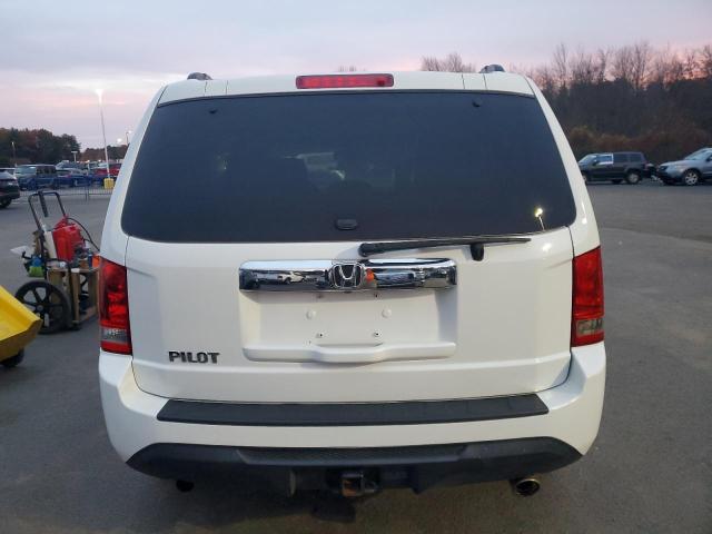5FNYF3H52DB032507 - 2013 HONDA PILOT EXL Սպիտակ լուսանկար 6