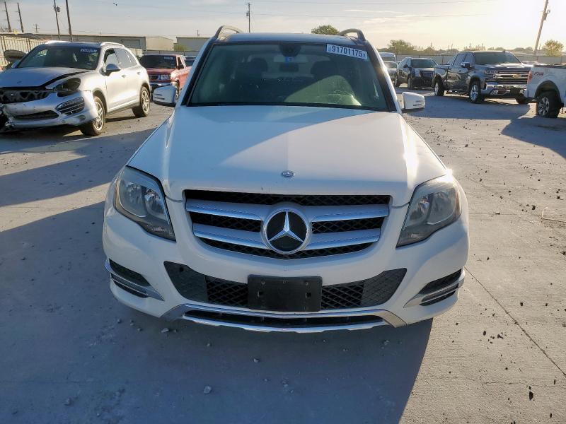WDCGG8JB7DG077092 - 2013 MERCEDES-BENZ GLK 350 4MATIC WHITE photo 5