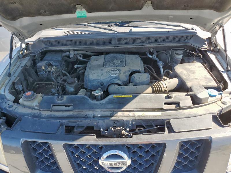 1N6BA06AX8N325434 - 2008 NISSAN TITAN XE SILVER photo 11