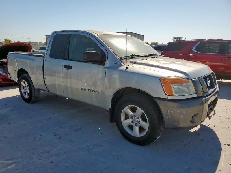 1N6BA06AX8N325434 - 2008 NISSAN TITAN XE SILVER photo 4