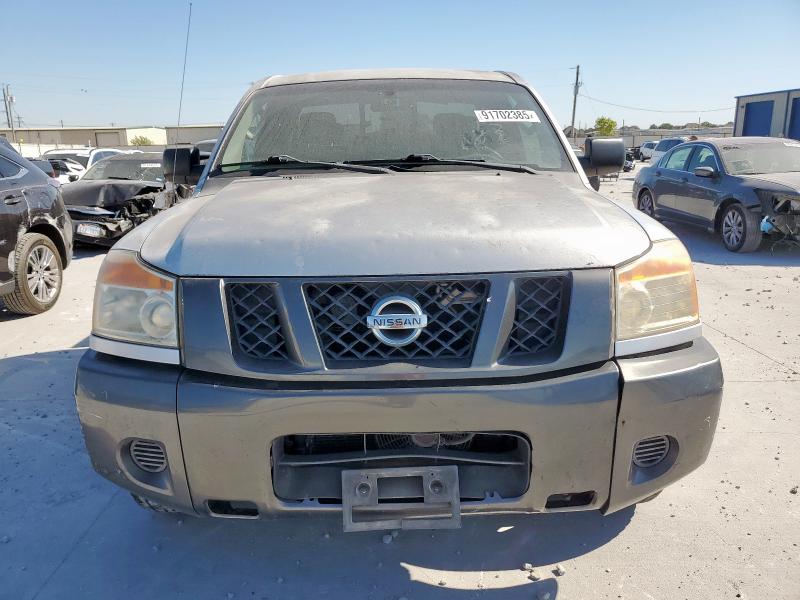 1N6BA06AX8N325434 - 2008 NISSAN TITAN XE SILVER photo 5