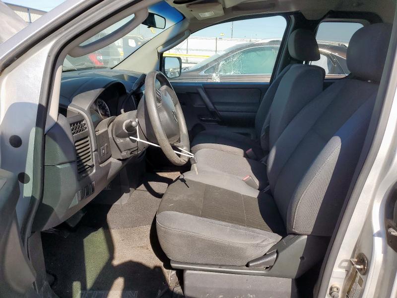 1N6BA06AX8N325434 - 2008 NISSAN TITAN XE SILVER photo 7