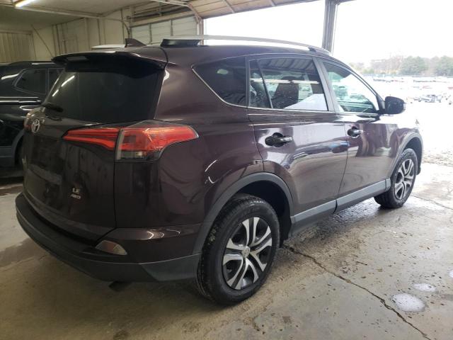 2T3BFREV7GW457622 - 2016 TOYOTA RAV4 LE PURPLE photo 3