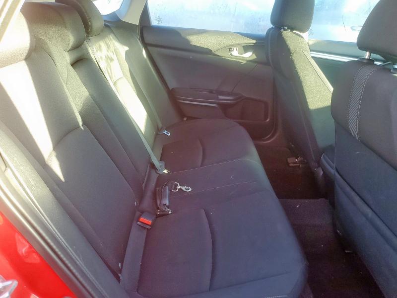2HGFC1F4XHH659651 - 2017 HONDA CIVIC EX RED photo 10
