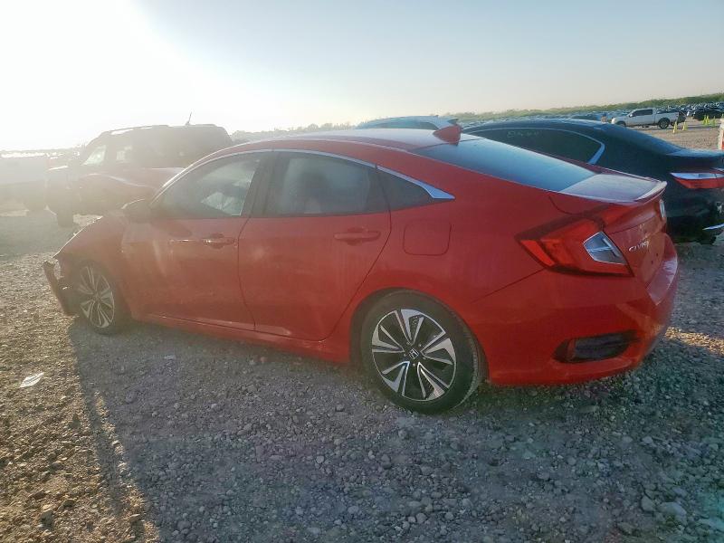 2HGFC1F4XHH659651 - 2017 HONDA CIVIC EX RED photo 2