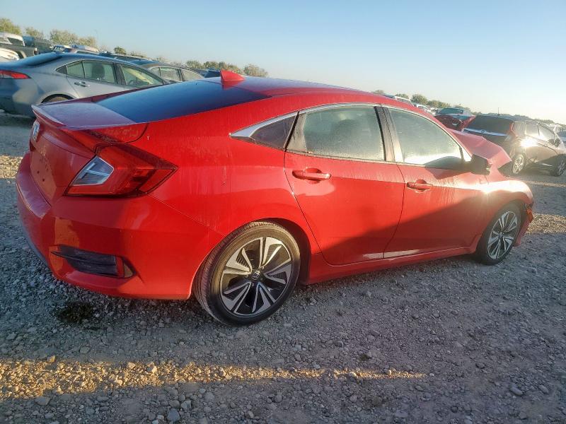 2HGFC1F4XHH659651 - 2017 HONDA CIVIC EX RED photo 3