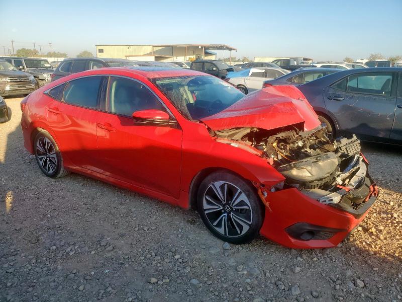 2HGFC1F4XHH659651 - 2017 HONDA CIVIC EX RED photo 4