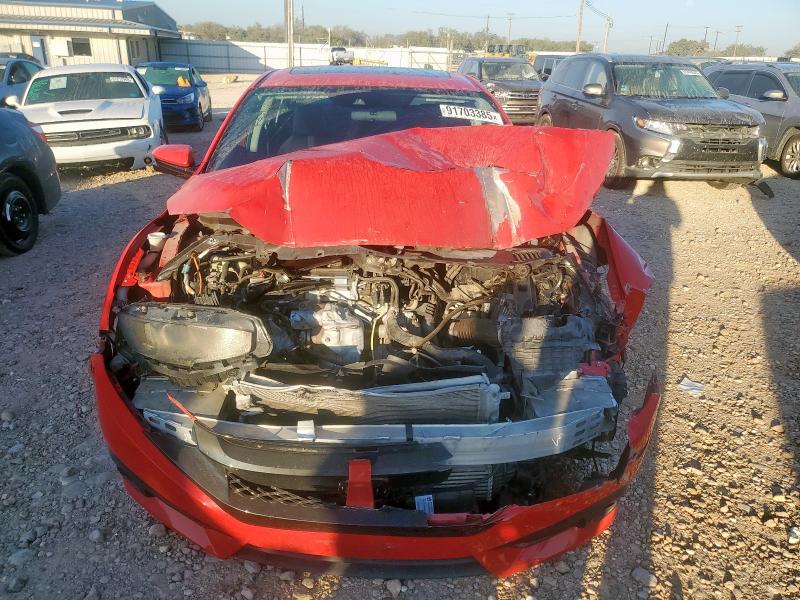 2HGFC1F4XHH659651 - 2017 HONDA CIVIC EX RED photo 5