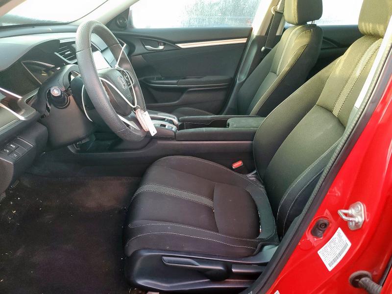 2HGFC1F4XHH659651 - 2017 HONDA CIVIC EX RED photo 7