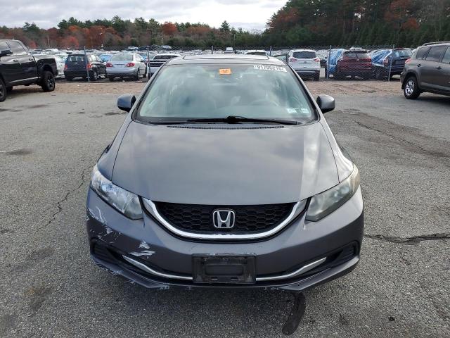 19XFB2F81DE205112 - 2013 HONDA CIVIC EX GRAY photo 5