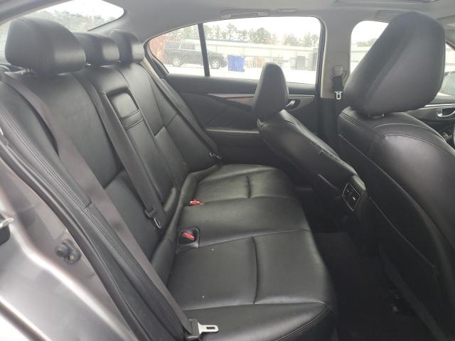 JN1BV7APXEM682113 - 2014 INFINITI Q50 BASE GRAY photo 10