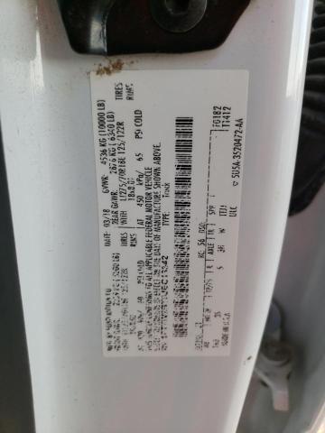 1FT7W2BT0JEC13342 - 2018 FORD F250 SUPER DUTY WHITE photo 12