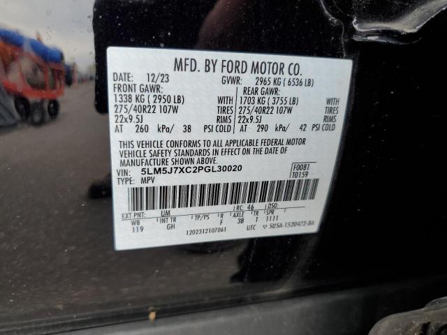 5LM5J7XC2PGL30020 - 2023 LINCOLN AVIATOR RESERVE 黑色 照片 14