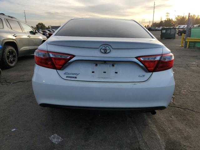 4T4BF1FKXFR473168 - 2015 TOYOTA CAMRY LE WHITE photo 6