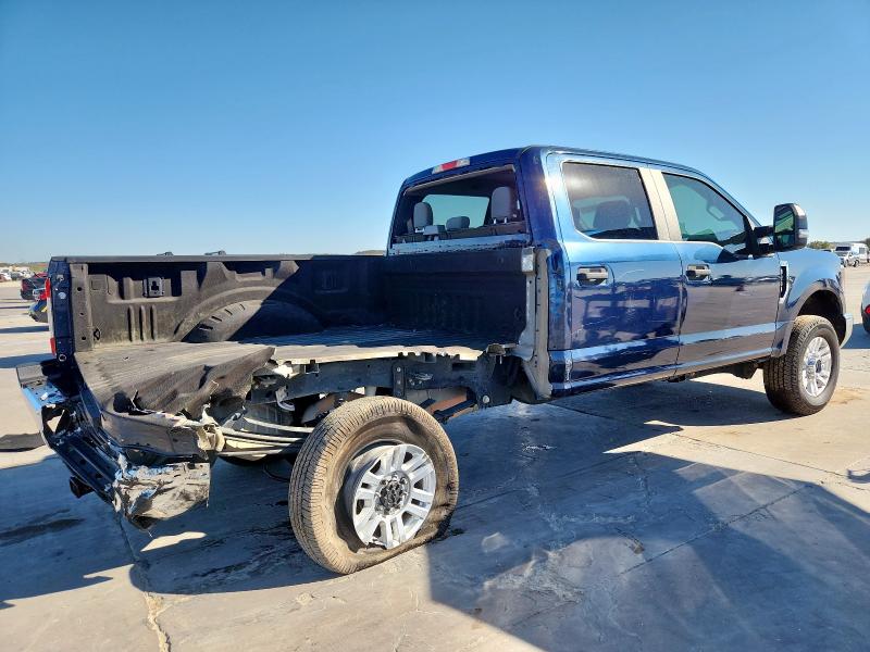 1FT7W2B61HEF10396 - 2017 FORD F250 SUPER DUTY Mavi fotoğraf 3