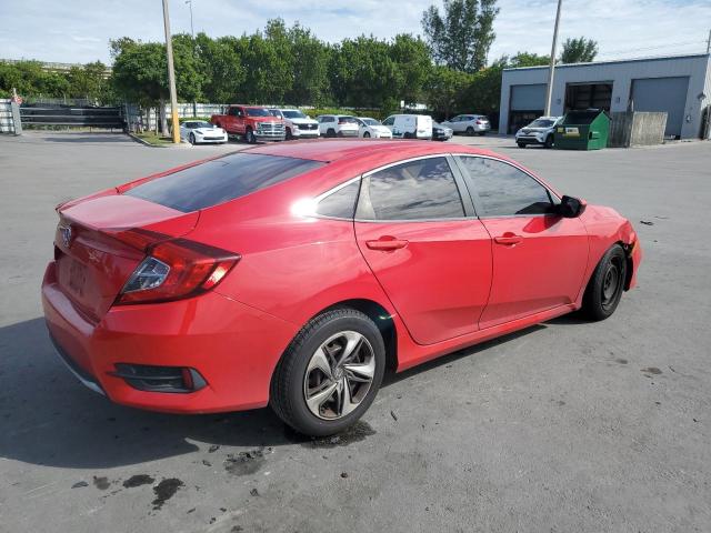 2HGFC2F62KH501058 - 2019 HONDA CIVIC LX 红色 照片 3