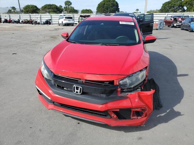 2HGFC2F62KH501058 - 2019 HONDA CIVIC LX 红色 照片 5