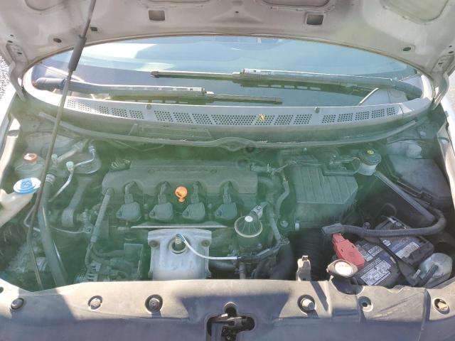 2HGFG11848H581057 - 2008 HONDA CIVIC EX SILVER photo 11