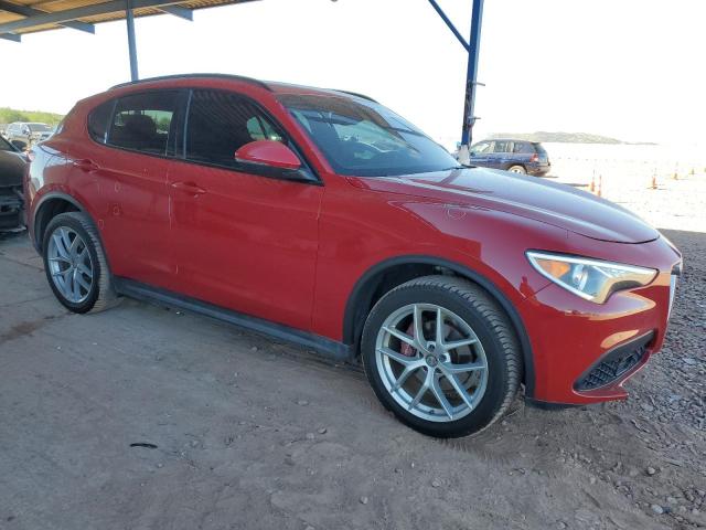 ZASFAKNNXJ7B63147 - 2018 ALFA ROMEO STELVIO TI SPORT RED photo 4