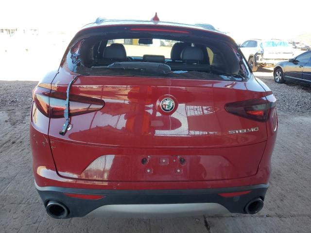 ZASFAKNNXJ7B63147 - 2018 ALFA ROMEO STELVIO TI SPORT RED photo 6
