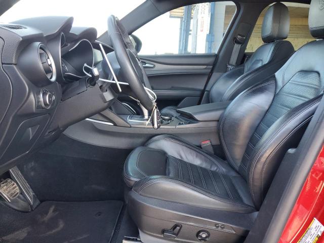 ZASFAKNNXJ7B63147 - 2018 ALFA ROMEO STELVIO TI SPORT RED photo 7